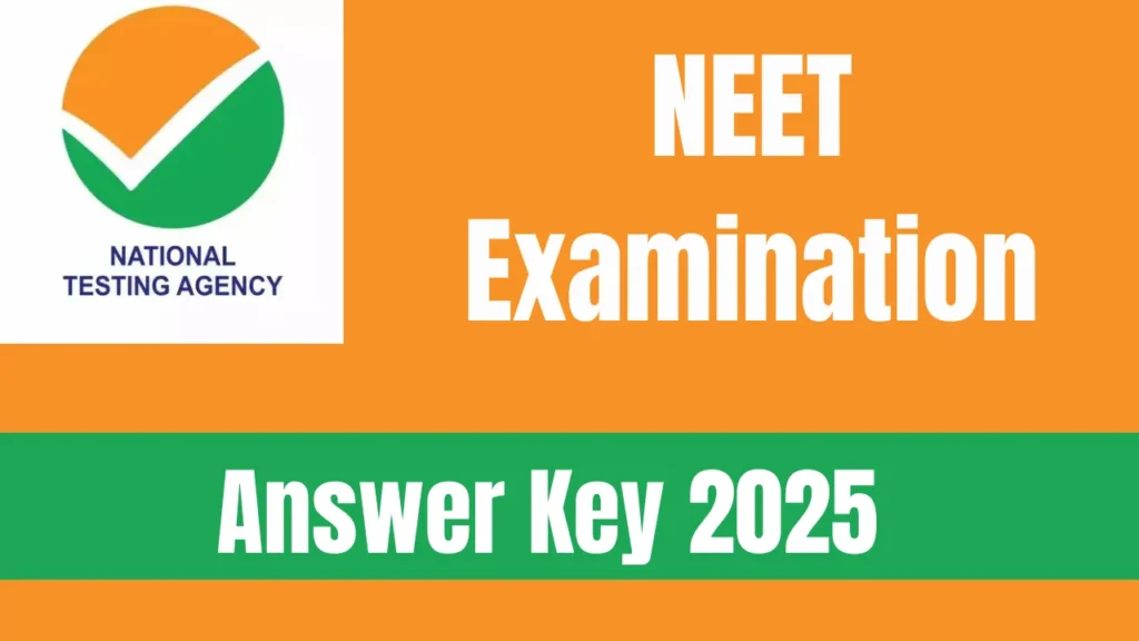 NEET Answer Key 2025