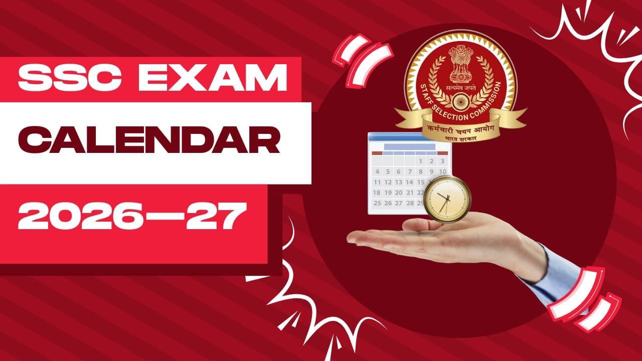 SSC Exam Calendar
