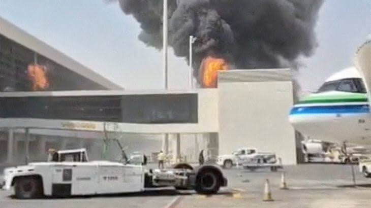 Houthis strike Aramco hours after Saudi-led coalition hits Sanaa oil site
